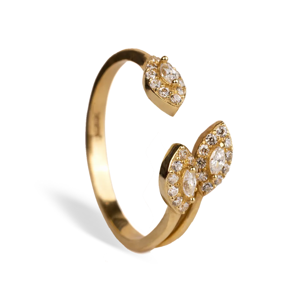 Feuille de Lumiere Ring