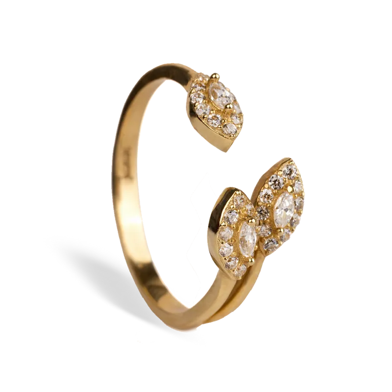 Feuille de Lumiere Ring