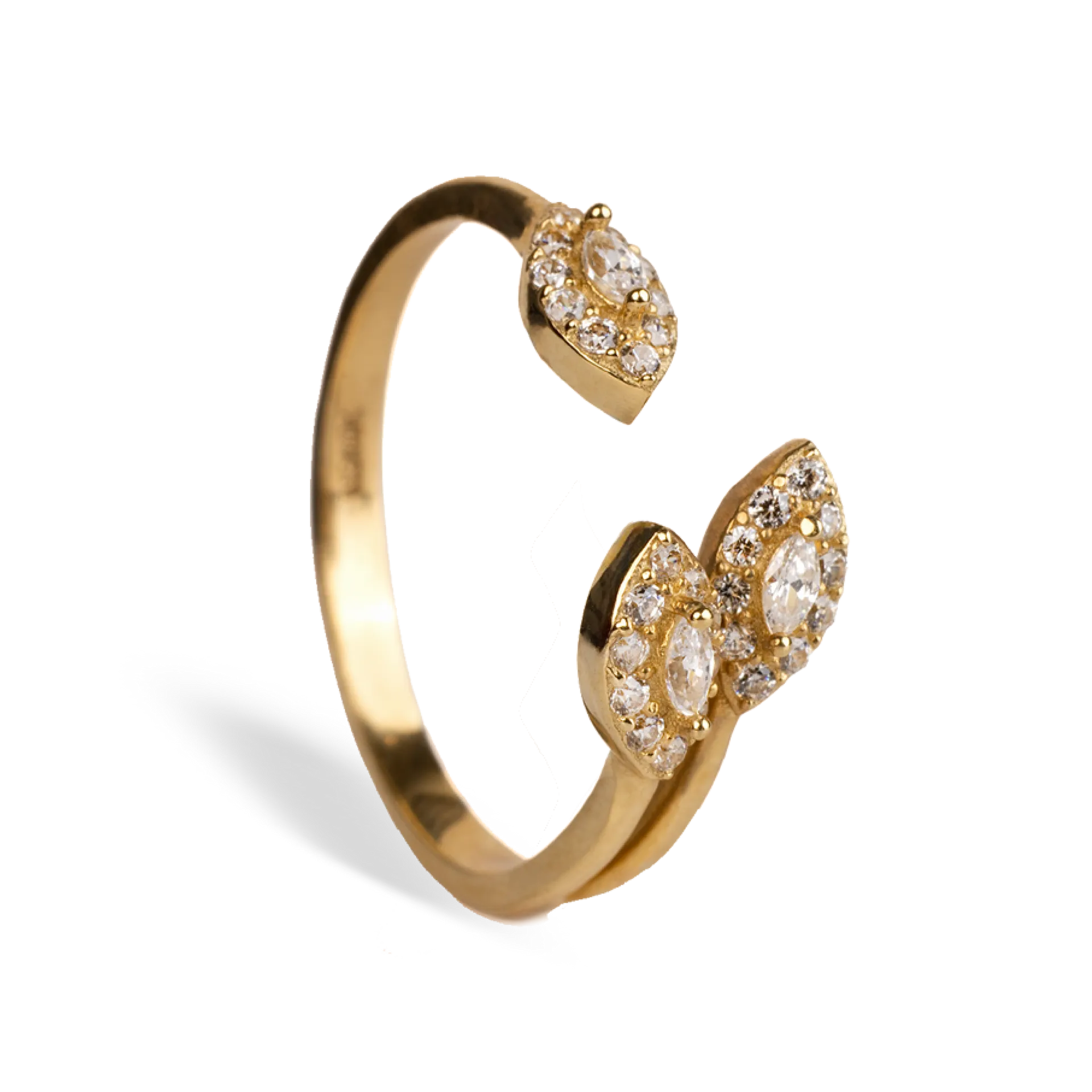 Feuille de Lumiere Ring