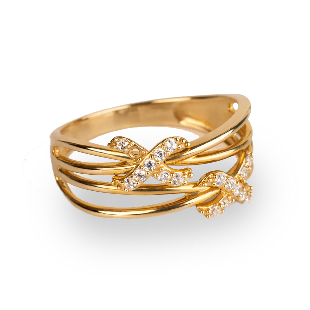 CRISS CROSS RING