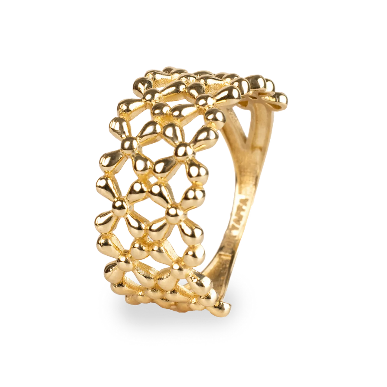 Brilliant Woven Ring