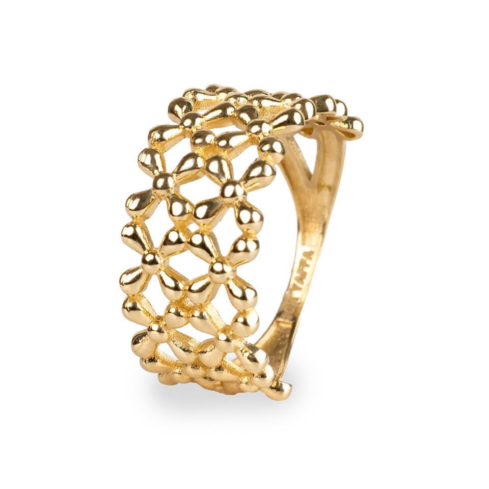 Brilliant Woven Ring