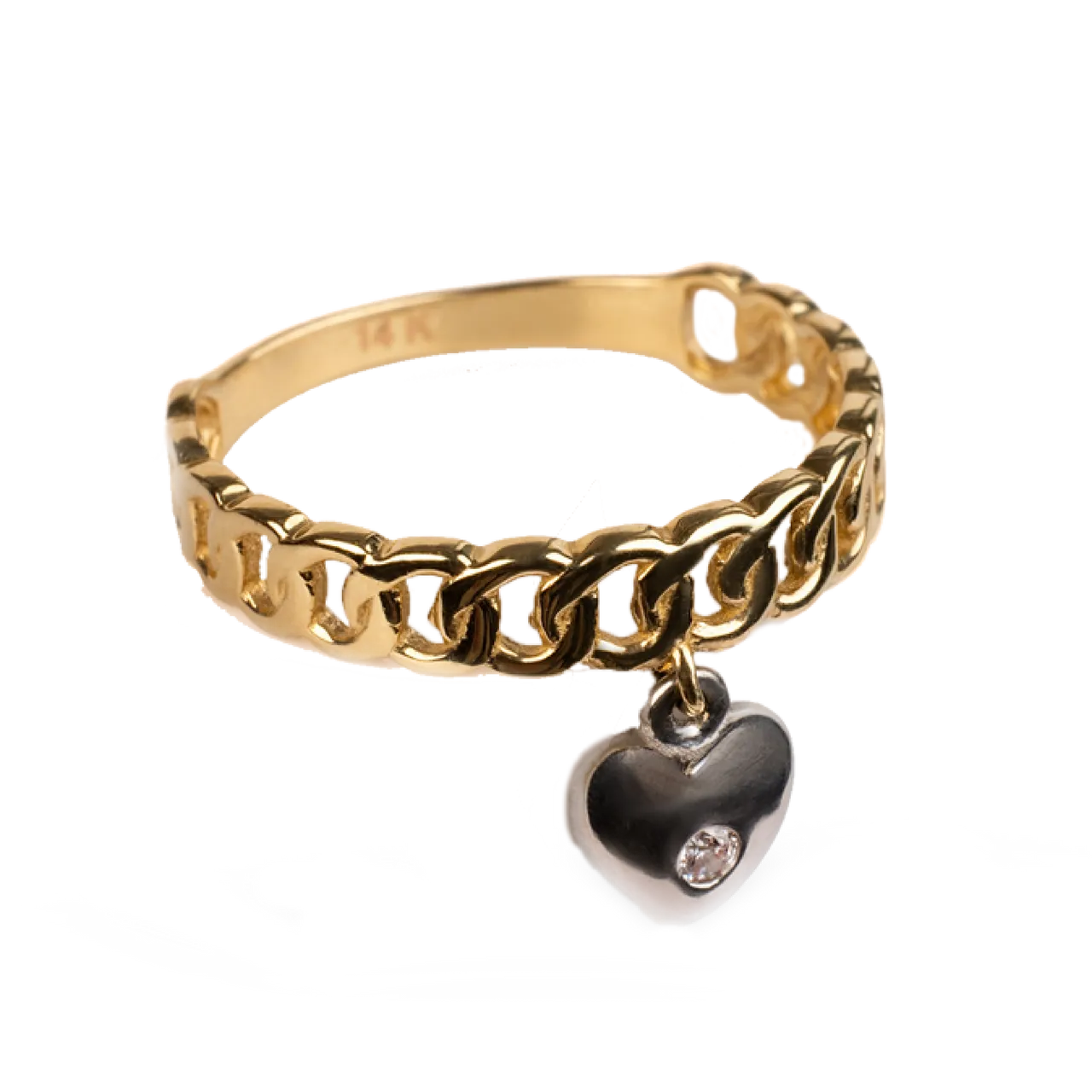 Coeur Noire de Lumiere Ring