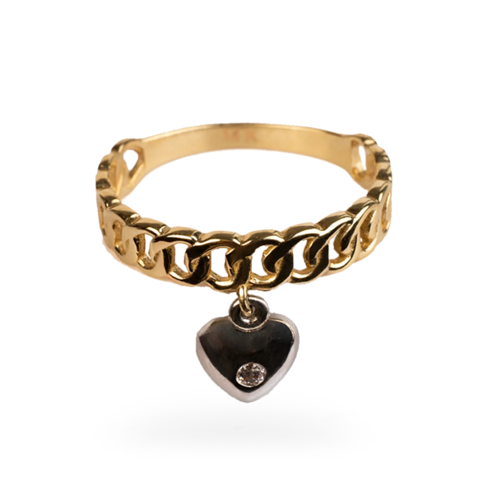 Coeur Noire de Lumiere Ring