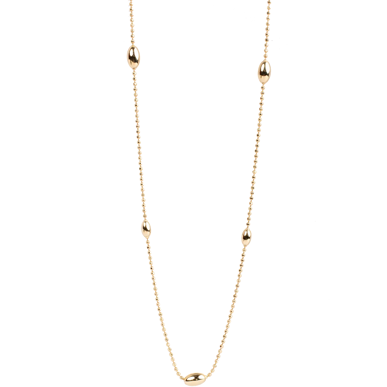 Golden Pearls Necklace