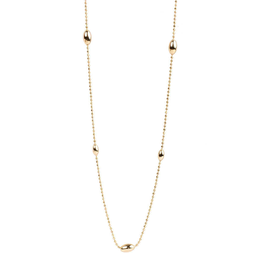 Golden Pearls Necklace