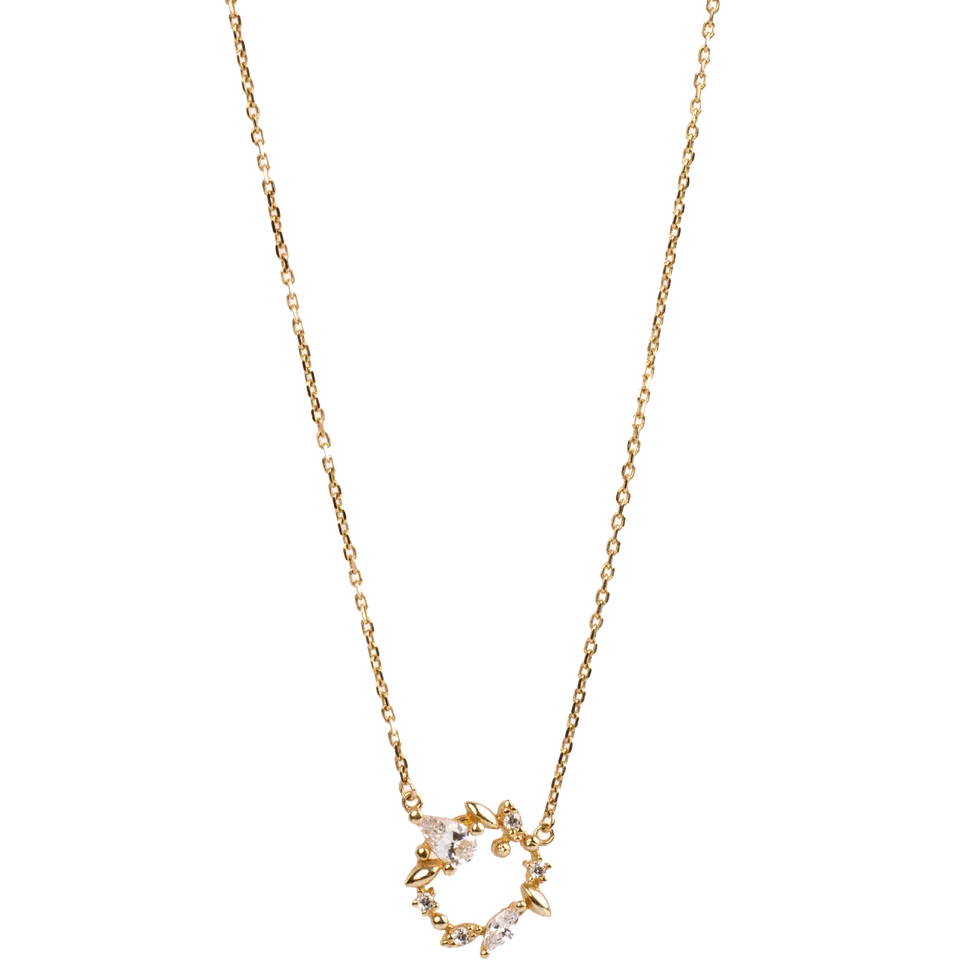 Brilliant Halo Necklace