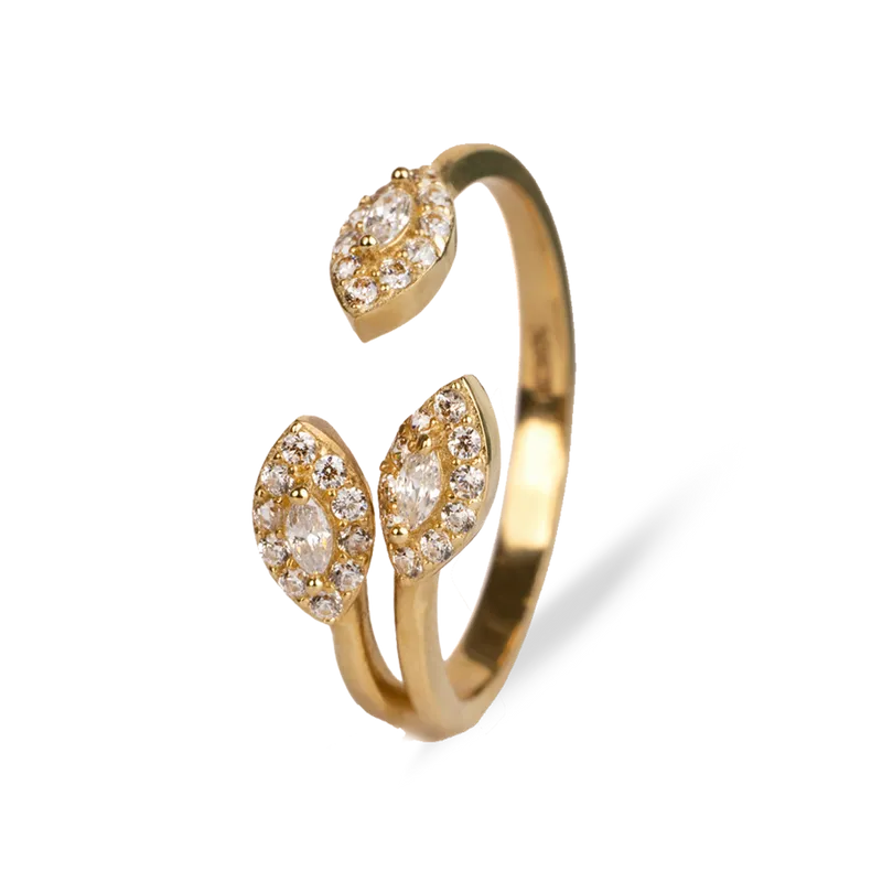 Feuille de Lumiere Ring