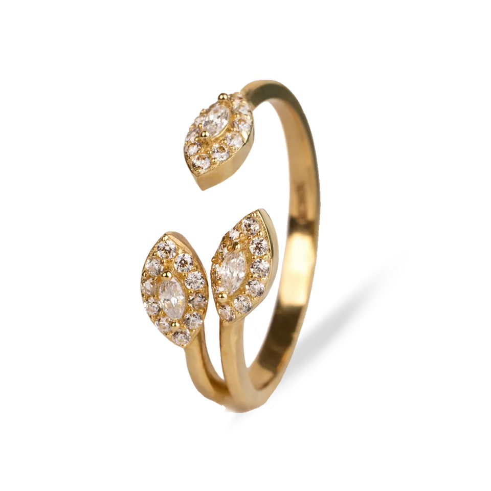 Feuille de Lumiere Ring