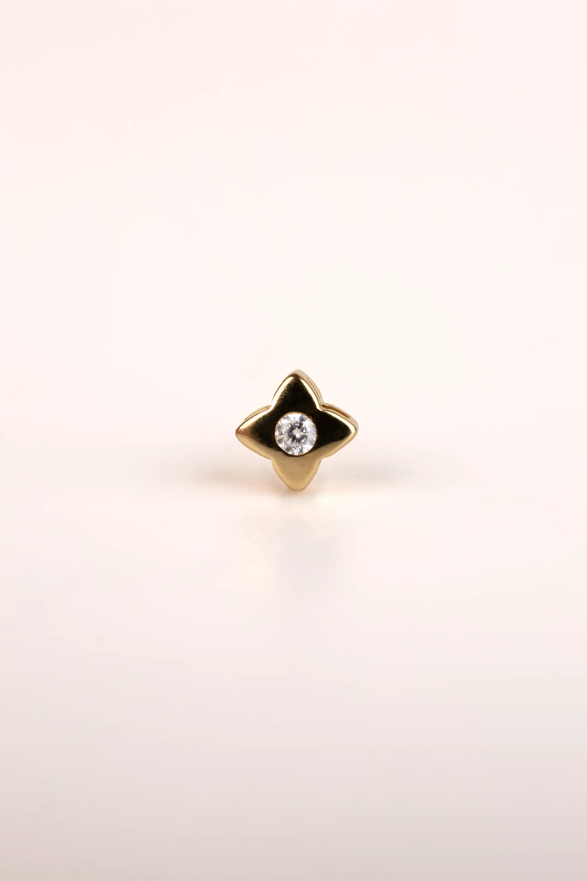 Gold Star Stud Earrings