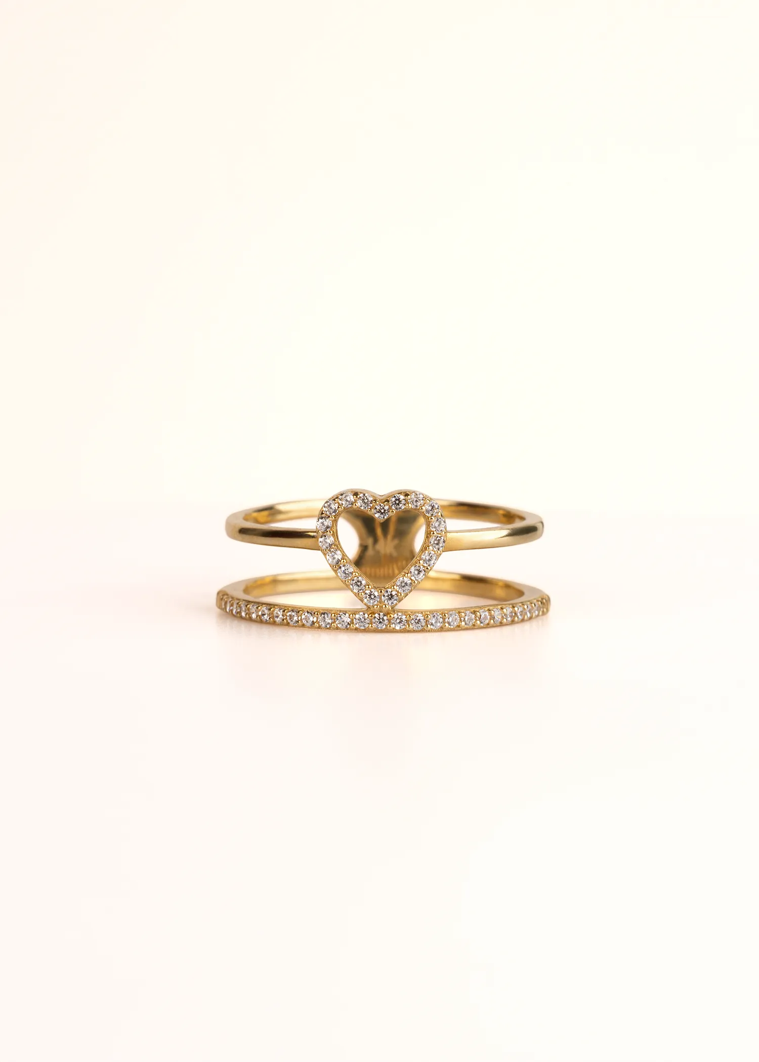 OPEN HEART RING