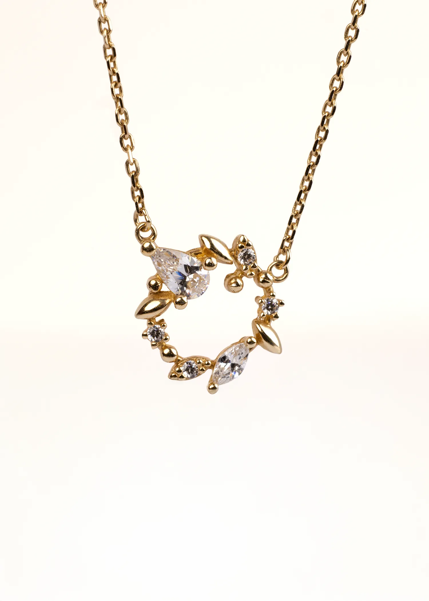 Brilliant Halo Necklace