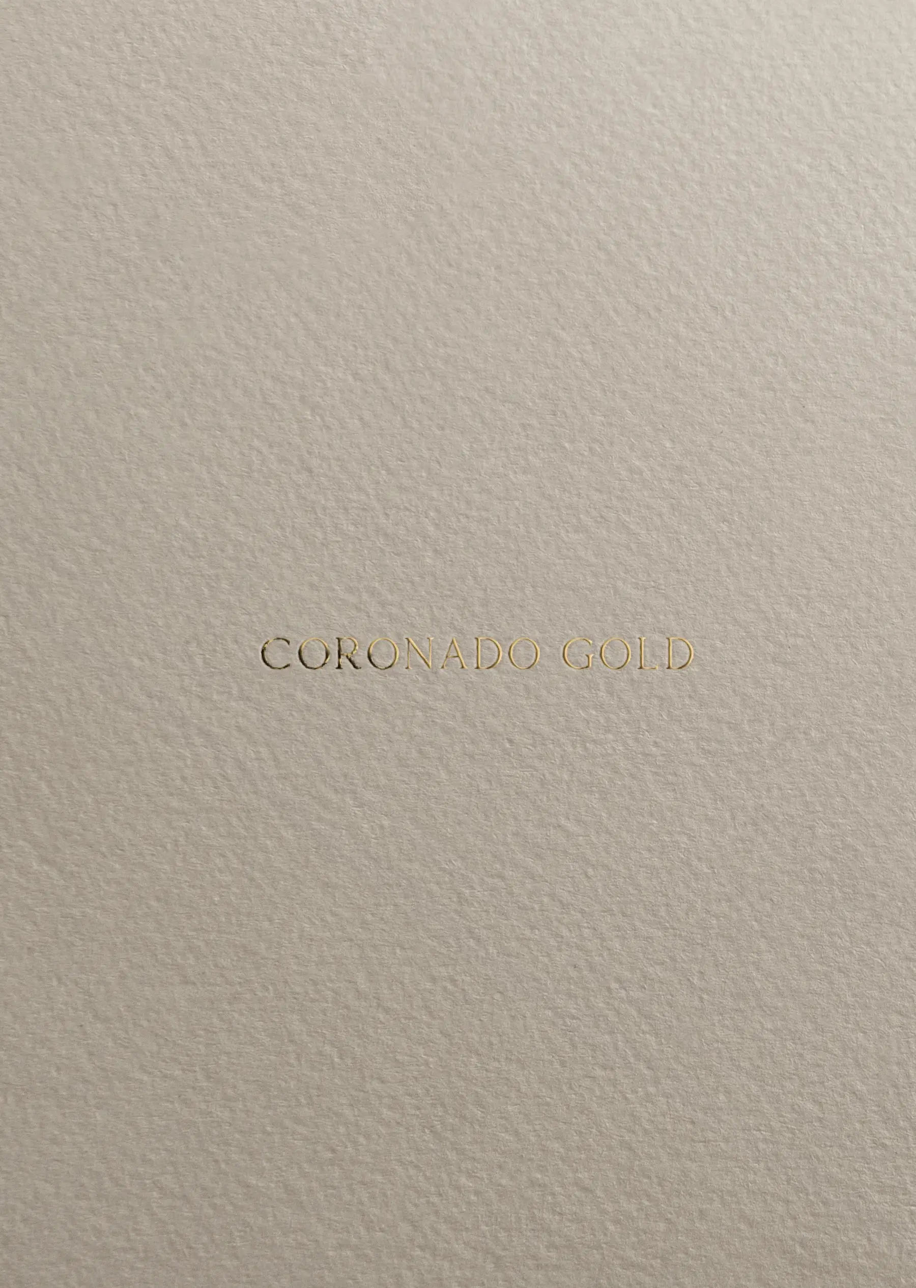 Coronado Gold fine jewelry collection — handcrafted gold rings and necklaces